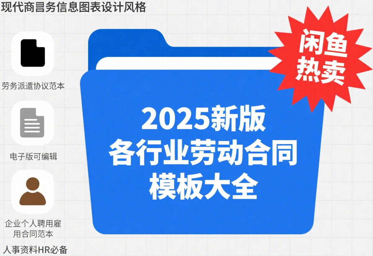 企业Hr必看!2025劳动合同范本合集,免费下载+核心条款解读 1 Format,webp