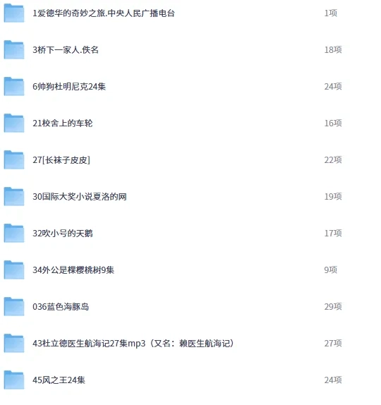 7-12岁儿童有声读物合集推荐 免费下载 儿童故事Mp3在线收听 6 Format,webp